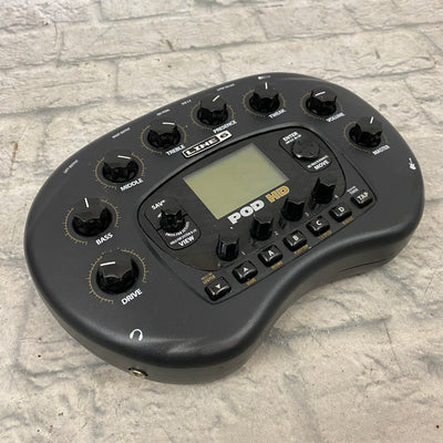 Line 6 POD HD Desktop Bean Mutli Effects Pedal w/ Power Supply