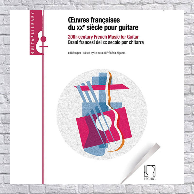 Hal Leonard 20th Century French Music for Guitar-Max Eschig