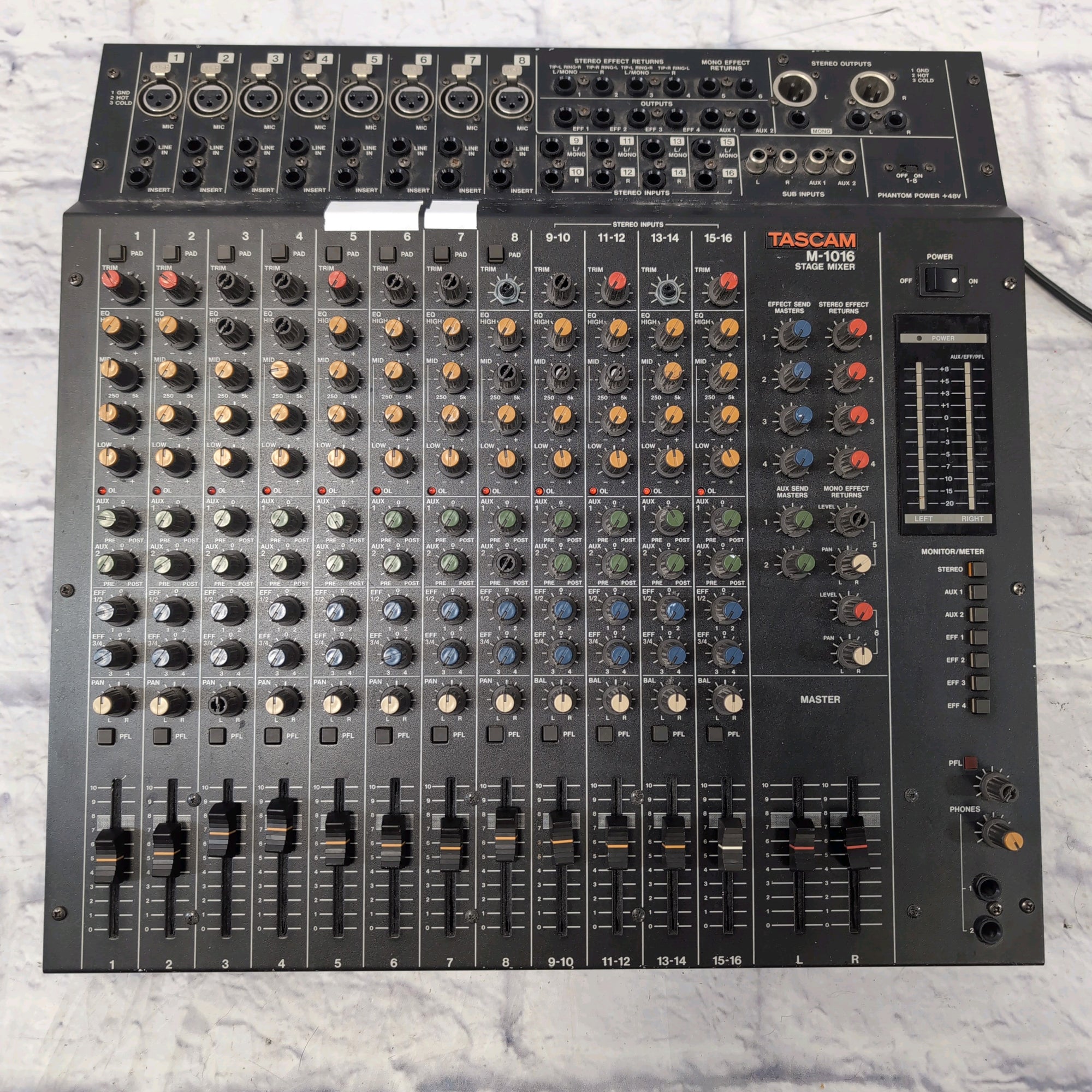 Tascam M-1016 16 Channel Mixer - Evolution Music