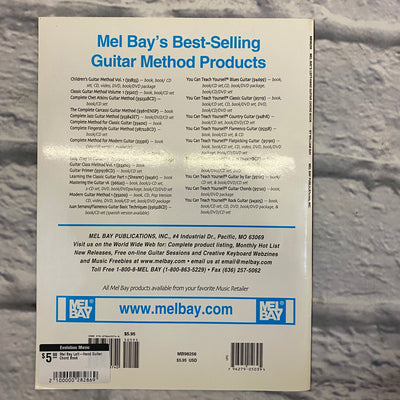 Mel Bay Left-Hand Guitar Chord Book