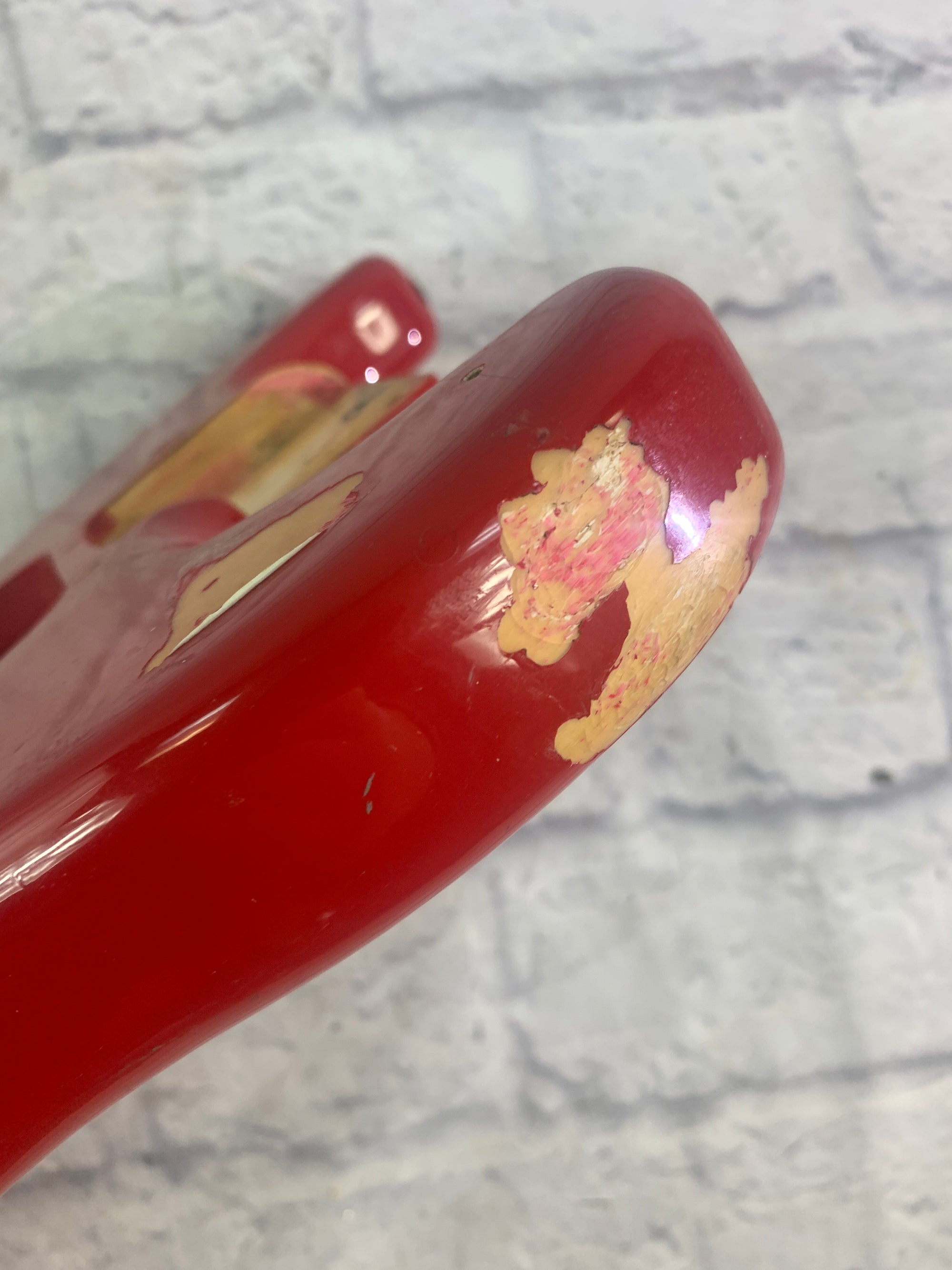 Unknown Red Strat Style Electric Guitar Body