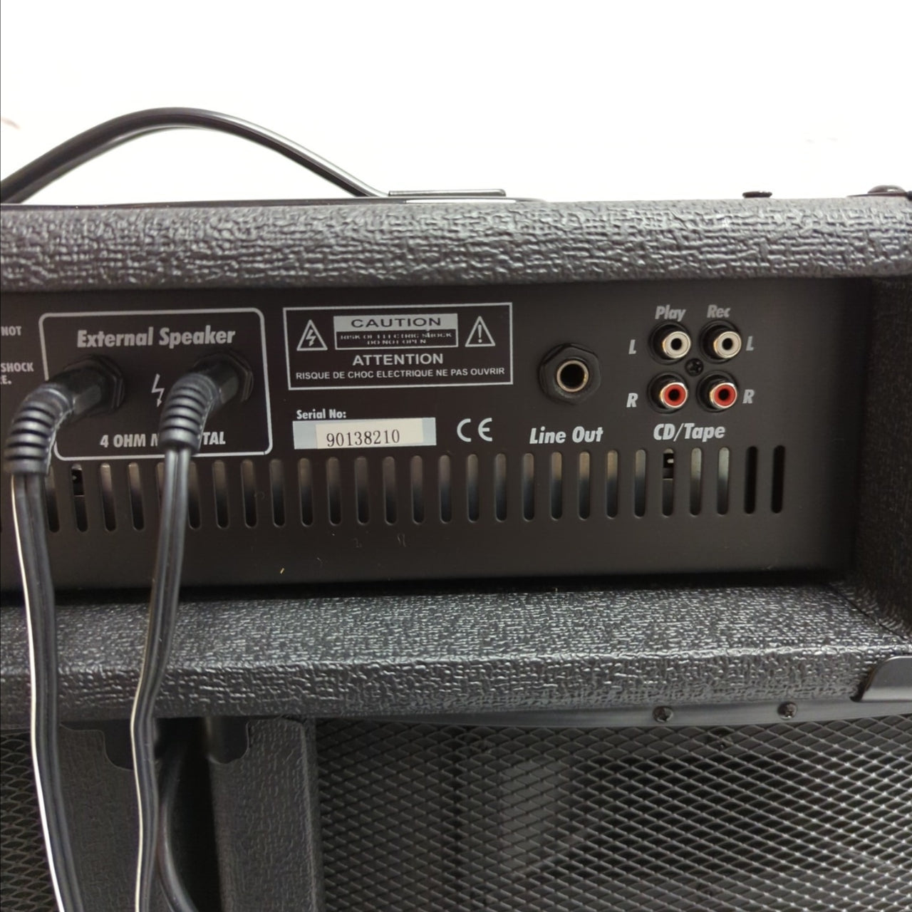 Danville PA-4080C 4 Channel Powered Mixer PA System