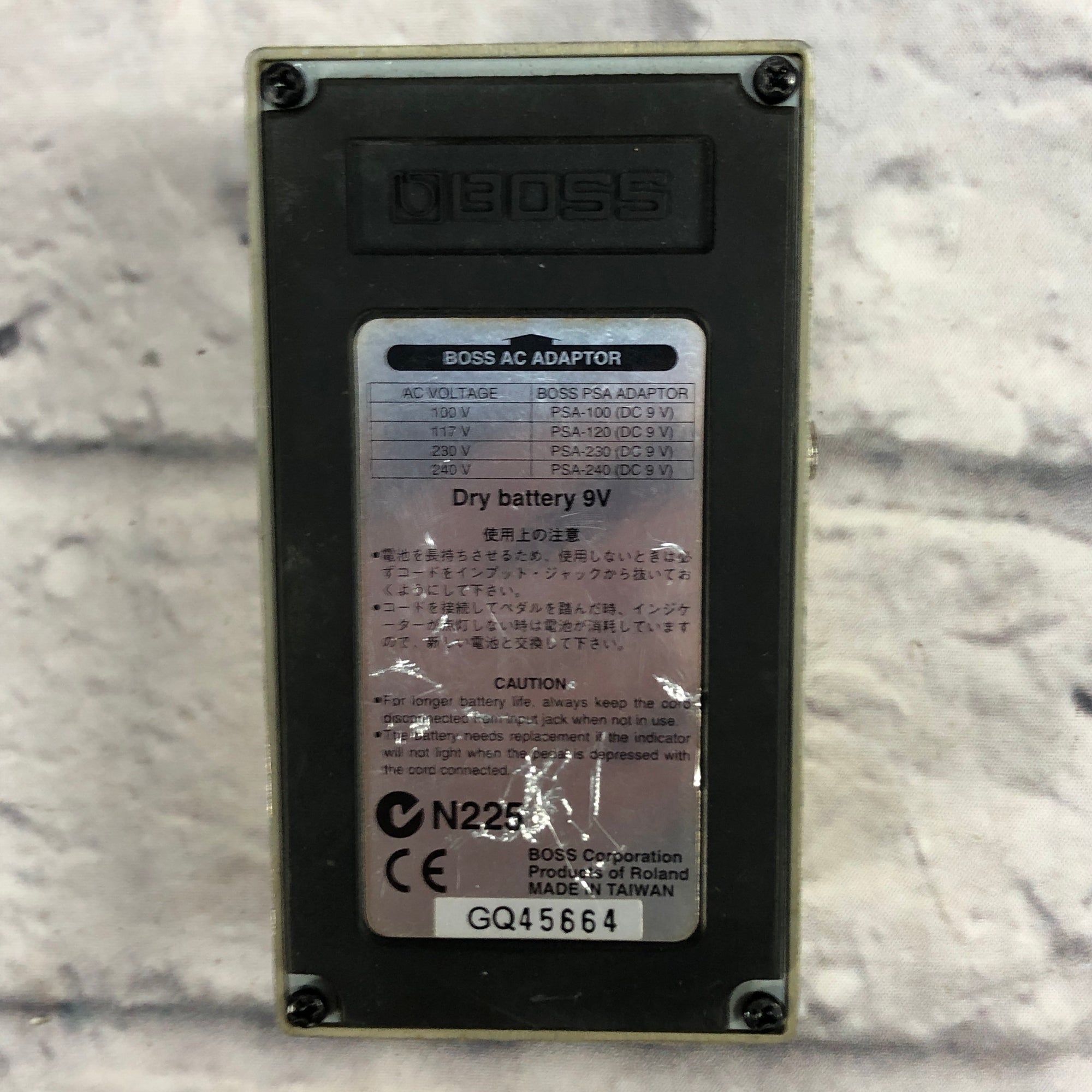 Boss ODB-3 Bass Overdrive Pedal