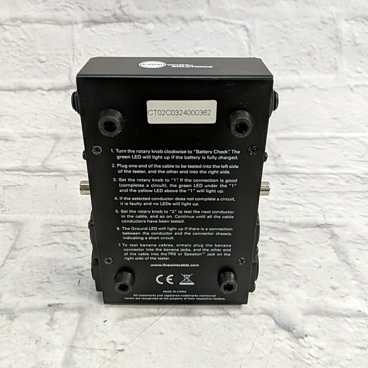 Livewire LWSCT Cable Tester