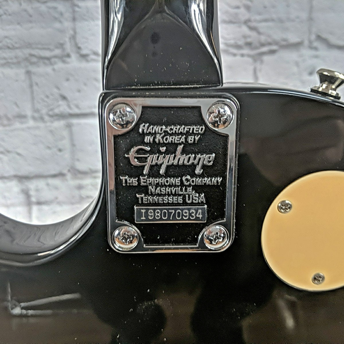 Epiphone Les Paul 100 Black Bolt-On Korea Electric Guitar