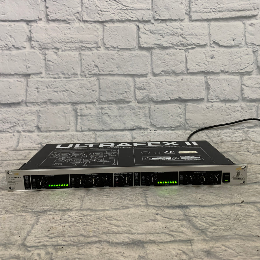 Behringer EX3100 Ultrafex II 2-Channel Multiband Sound Enhancement Rack Unit