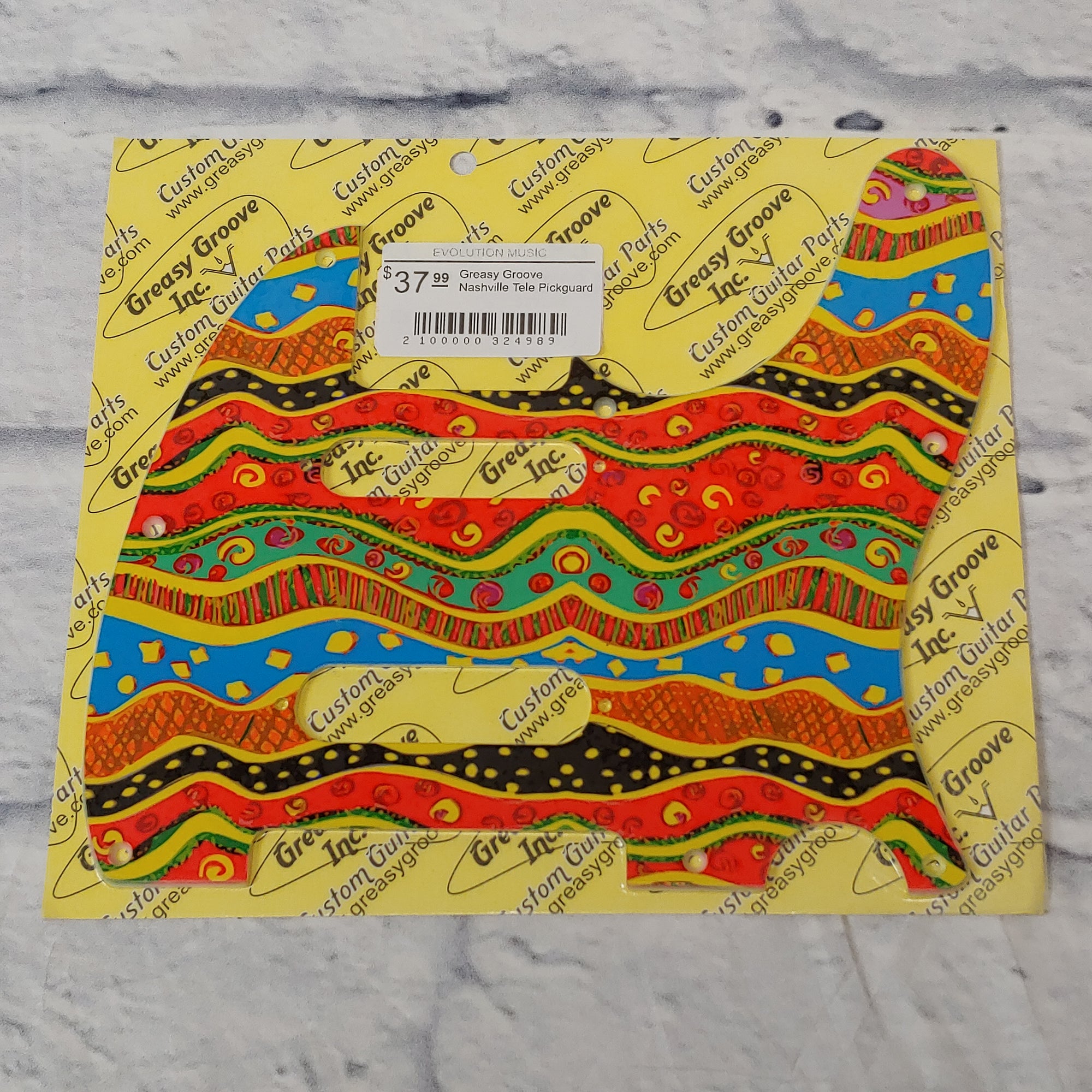 Greasy Groove Nashville Tele Pickguard