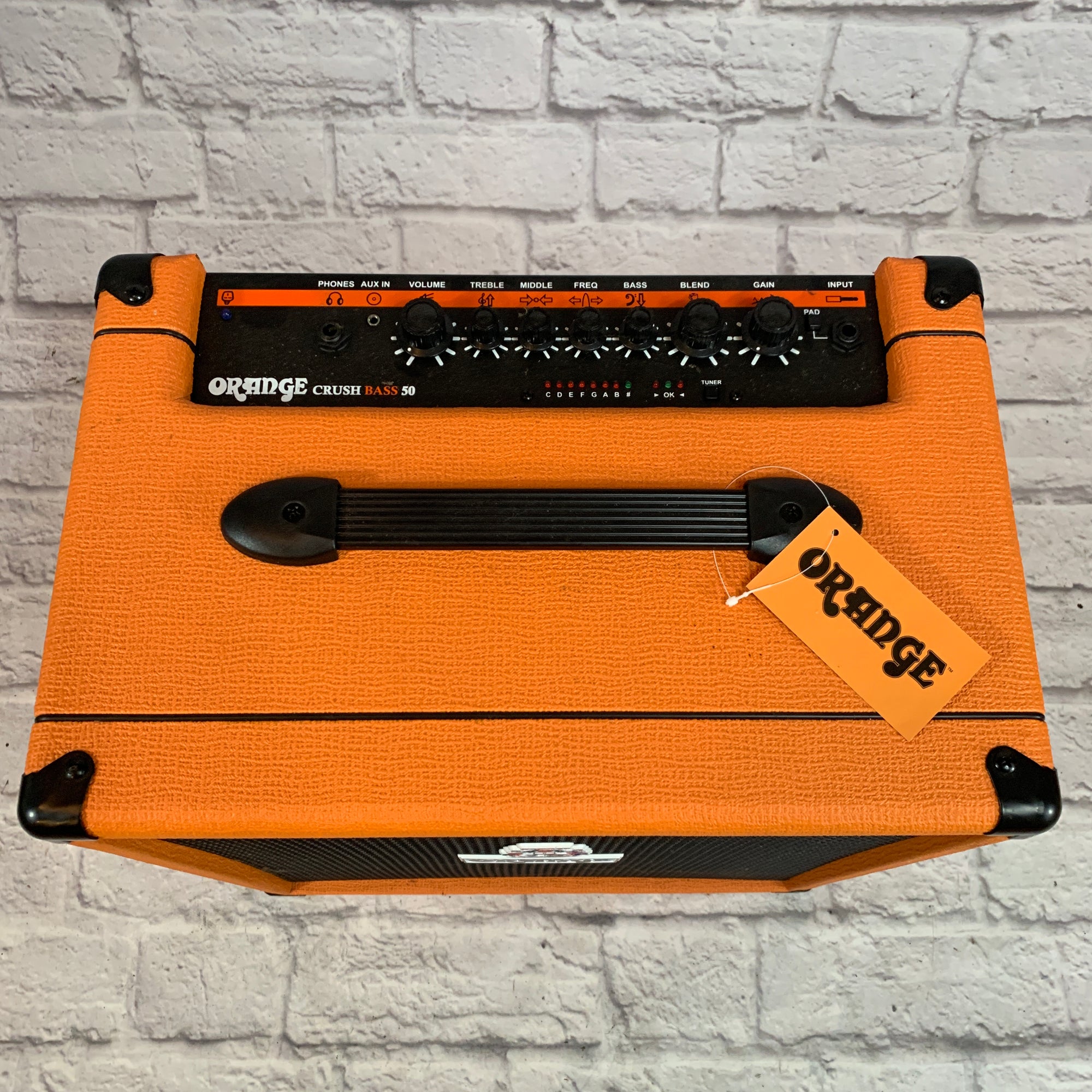 Orange Crush Bass 50 - 1x12" 50-Watt Bass Combo