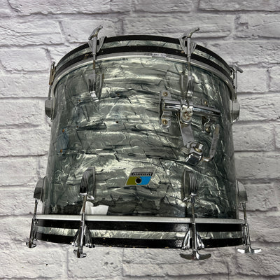 Ludwig Blue Olive B/O 12 16 20 - Sky Blue Pearl Vintage 1970s