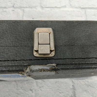Hardshell Bass Case Grey Covered in Stickers