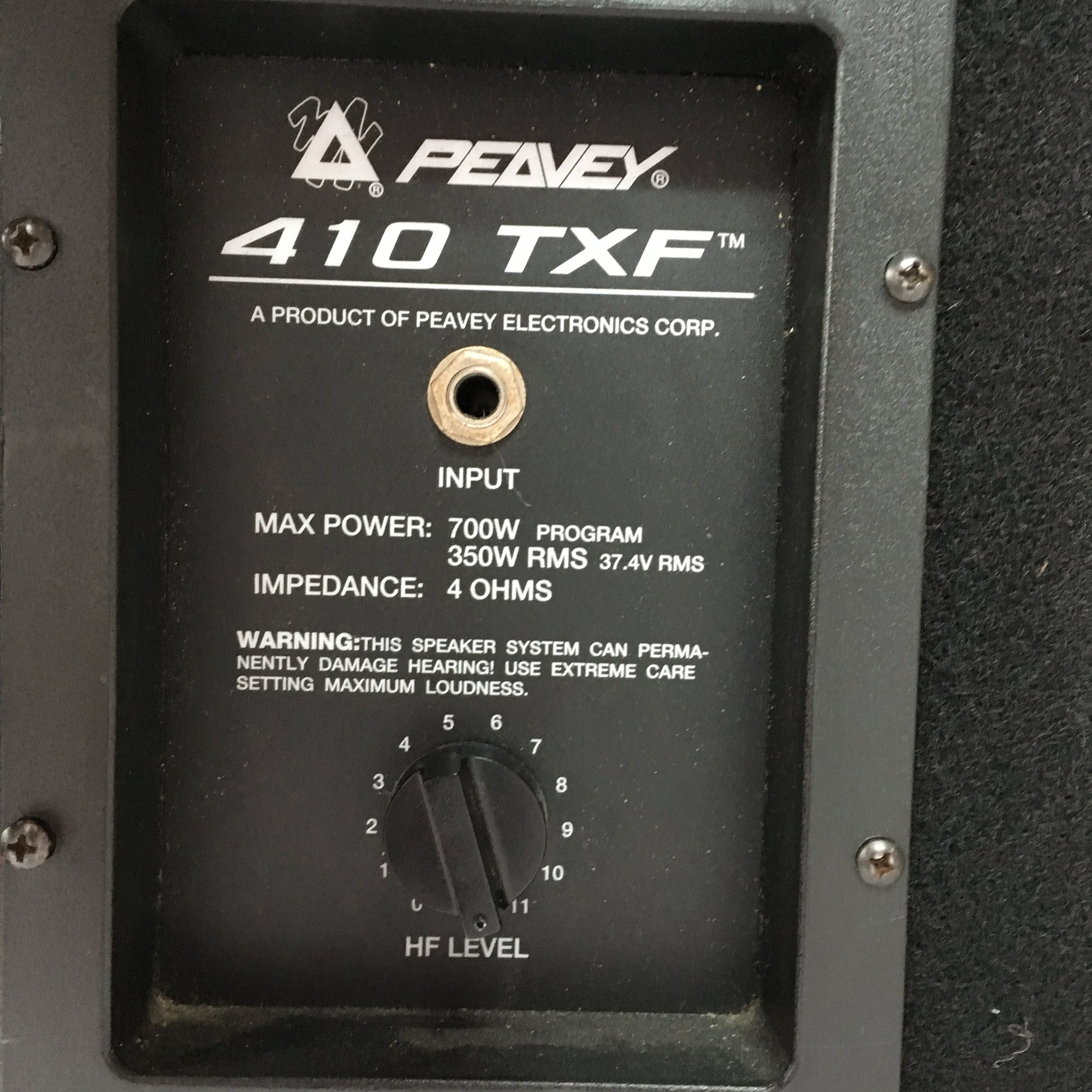Peavey 410TXF 4x10 Bass Cabinet