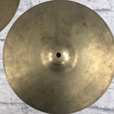 Zildjian Vintage 1960s 13 Hi Hat Cymbal Pair