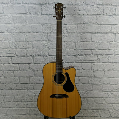 Alvarez RD4102C Natural Acoustic Electric Guitar with Case