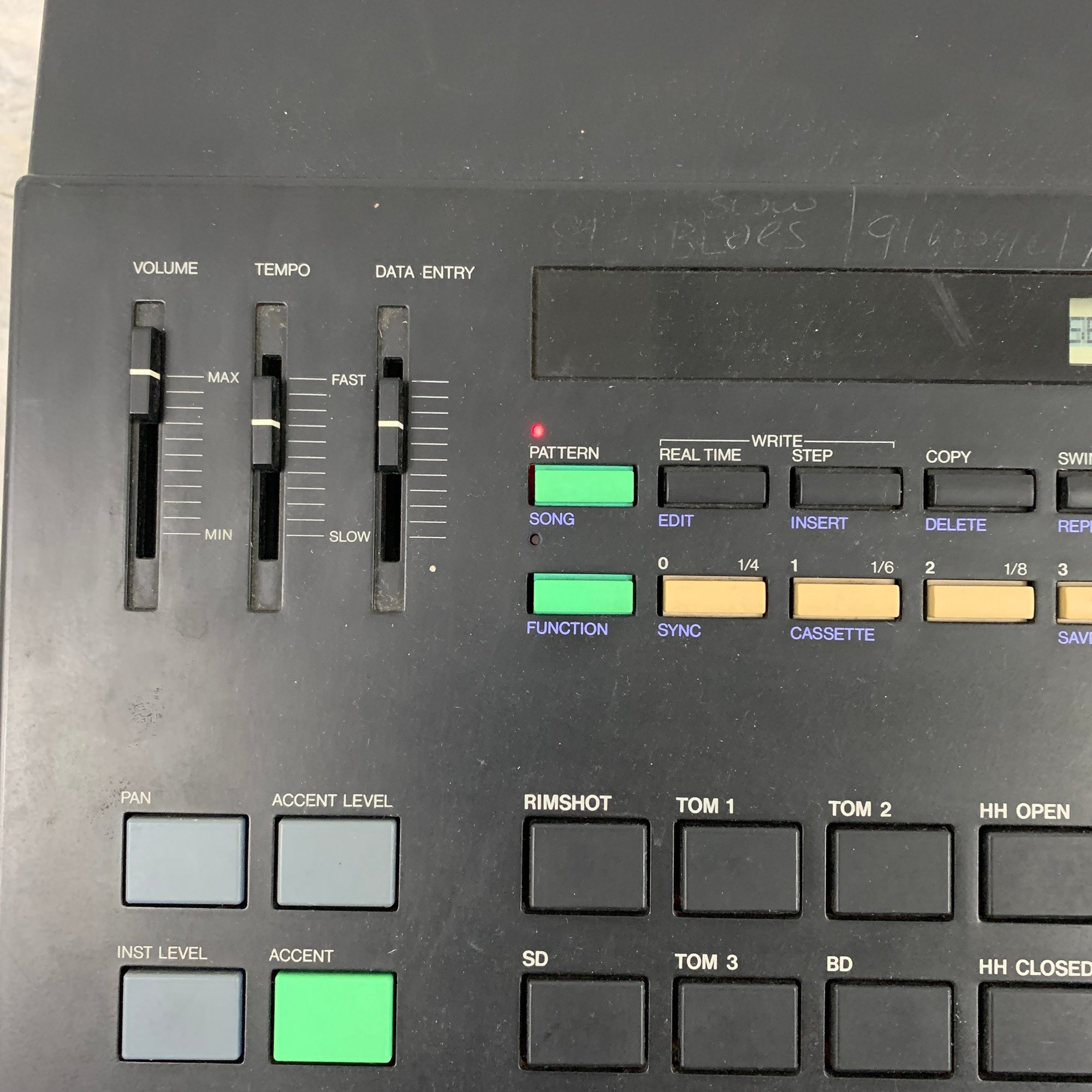 Vintage 1980s Yamaha RX15 Digital Rhythm Programmer Drum Machine
