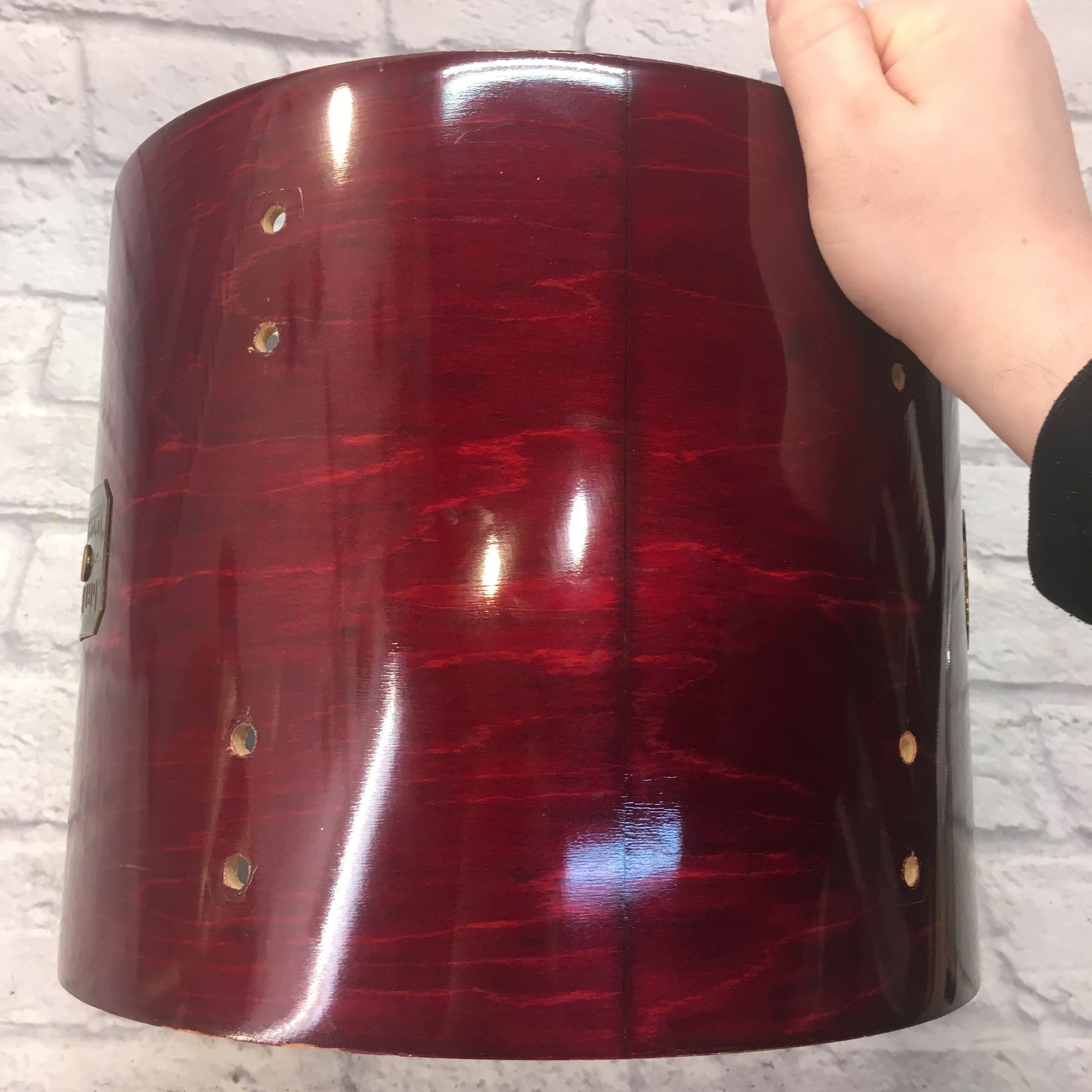 Gretsch 12x10 Deep Red Rack Tom Drum Shell