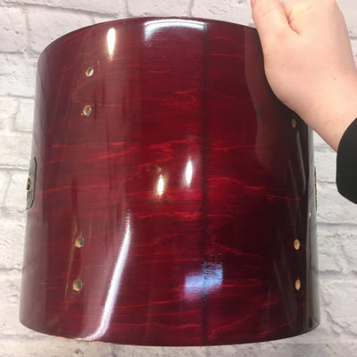 Gretsch 12x10 Deep Red Rack Tom Drum Shell