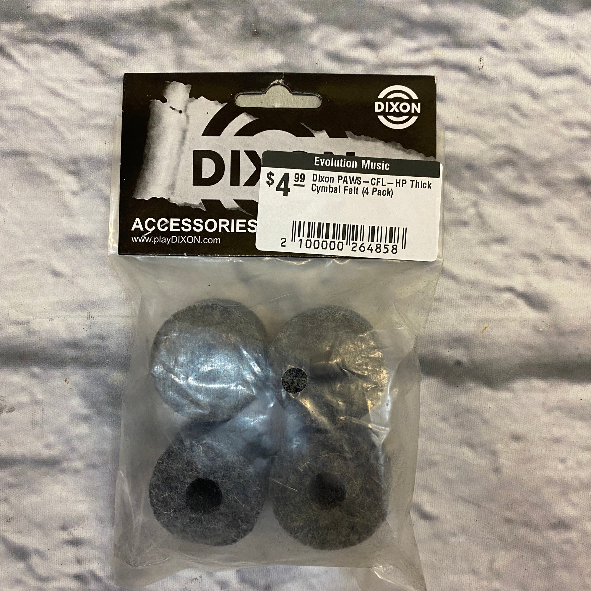 Dixon PAWS-CFL-HP Thick Cymbal Felt (4 Pack)