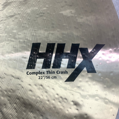 Sabian HHX Complex Thin Crash Cymbal 22