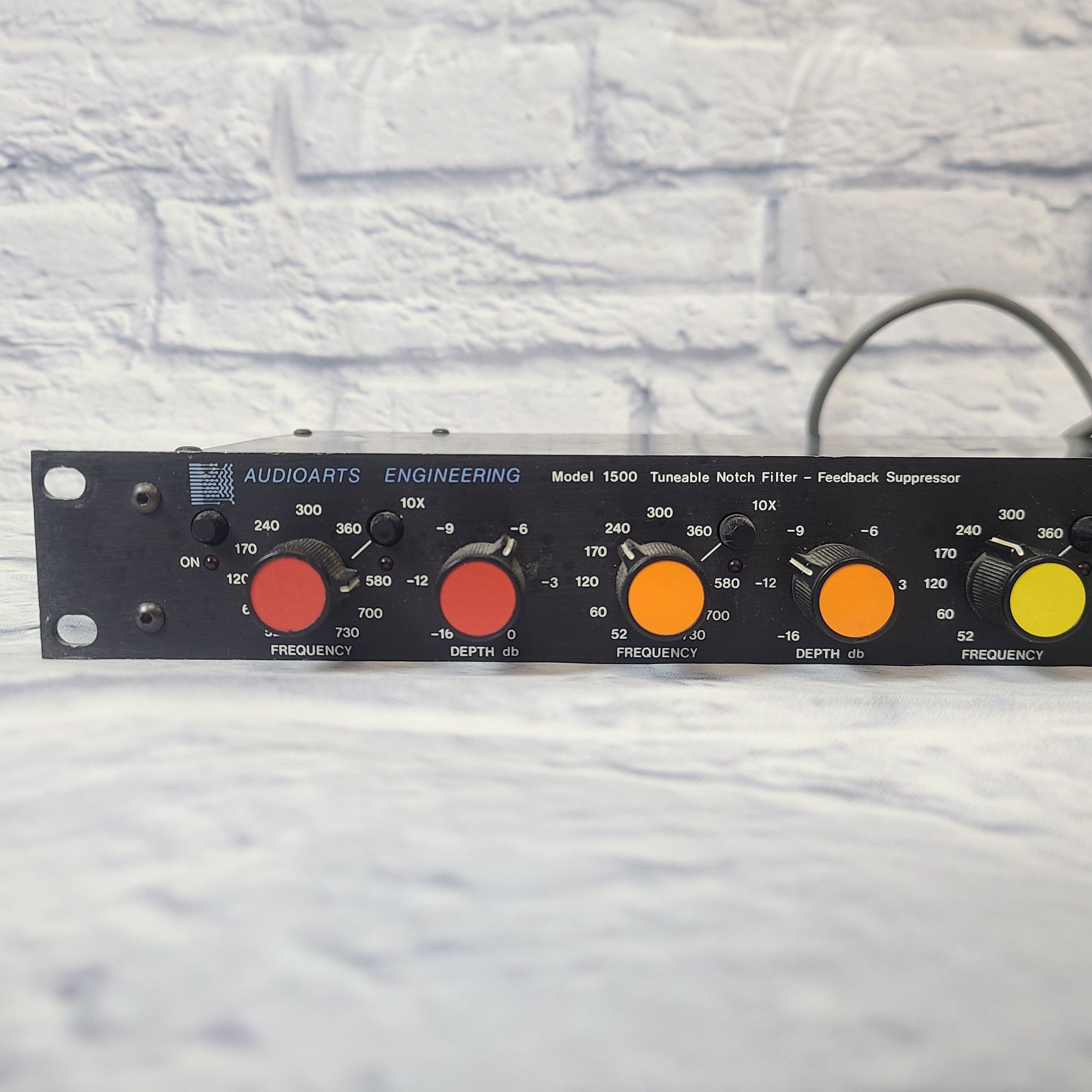Audioarts Engineering Model 1500 Tuneable Notch Filter-Feedback Suppressor