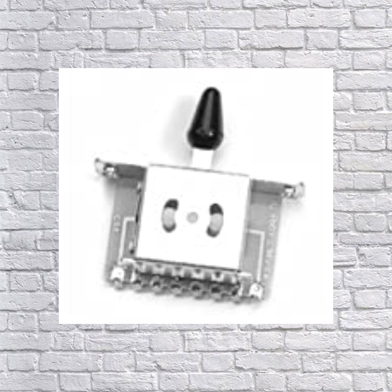 Mighty Mite MM503 5 Position Pickup Selector Switch with Black Tip
