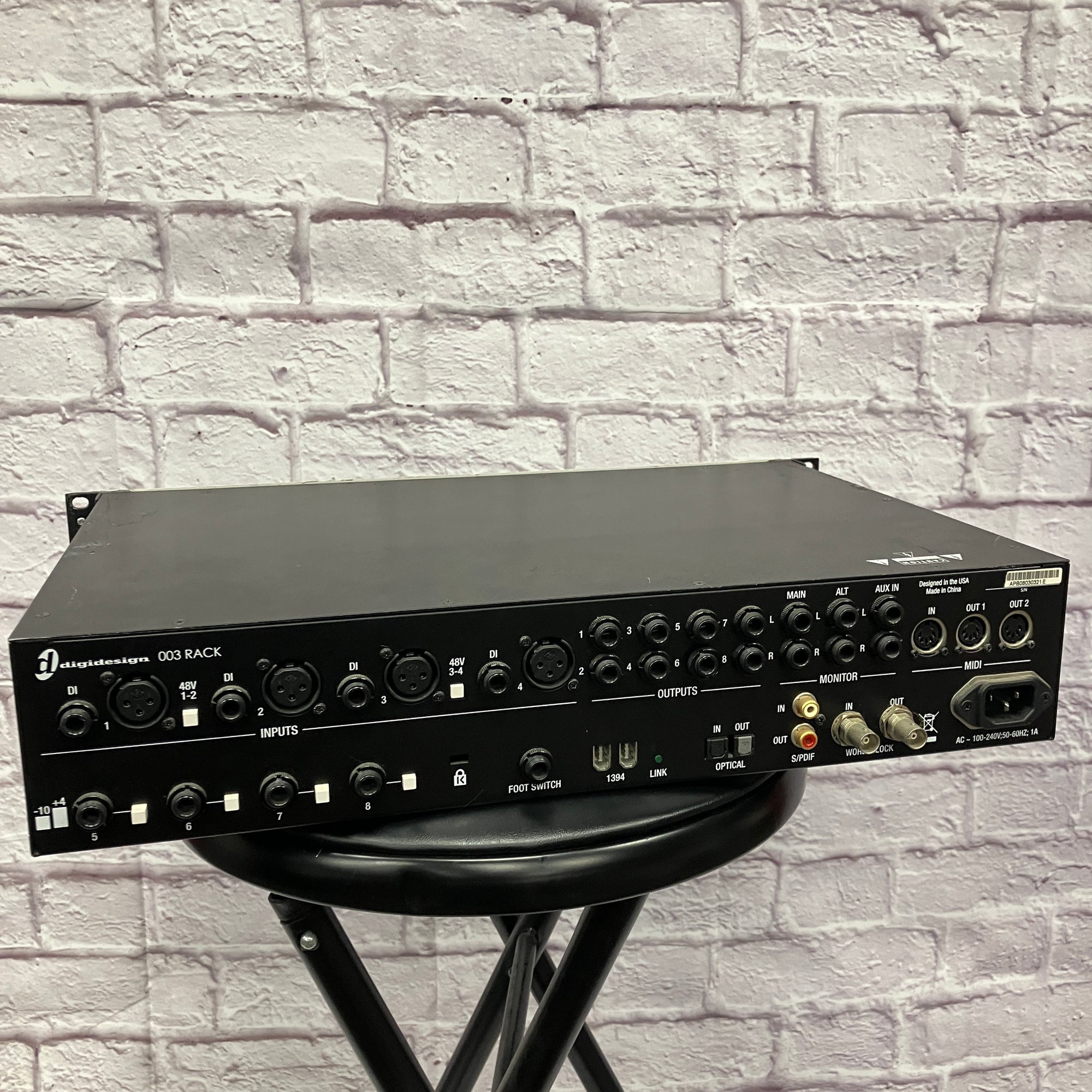 Digidesign 003 Console Firwire Audio Interface AS IS Untested