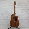 Fender CD 60SCE Satin All Mahogany Acoustic Guitar w/ Case