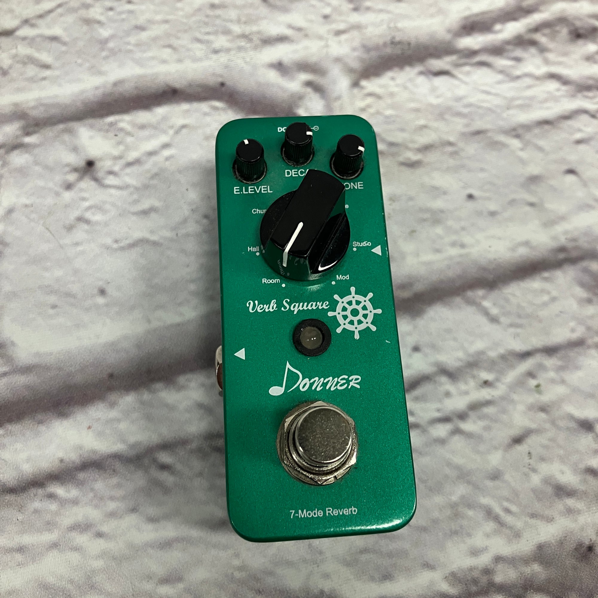 donner reverb guitar pedal Donner Verb Square Mini Multi Reverb Pedal