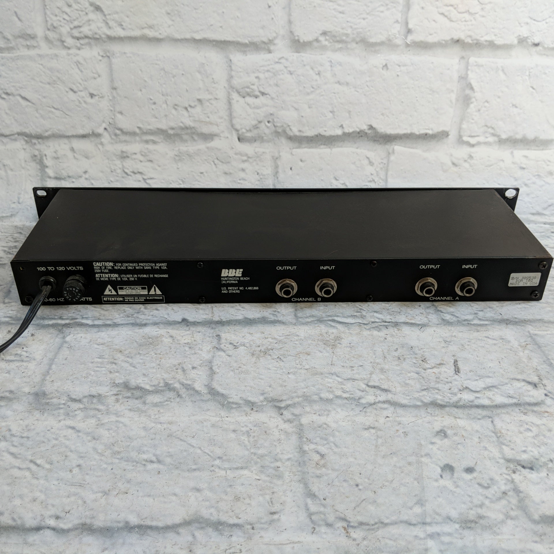 ☆【1W1213-26】 BBE SONIC MAXIMIZER ソニックマキシマイザー