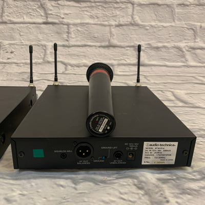 Audio Technica ATW-R14 Dual Wireless Microphone System