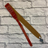 Unknown Leather Guitar Strap - Red