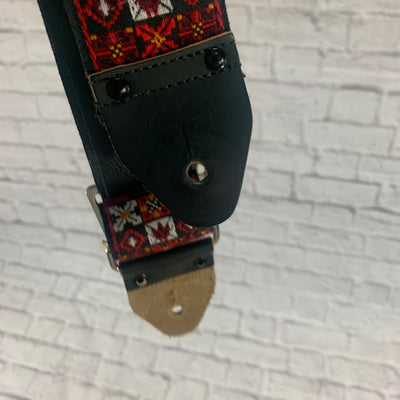 Souldier Woodstock Red Guitar Strap