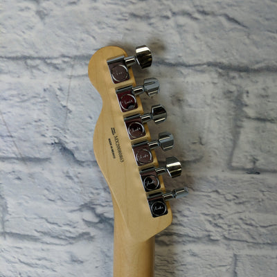 Fender Player telecaster white with cowboy pickguard