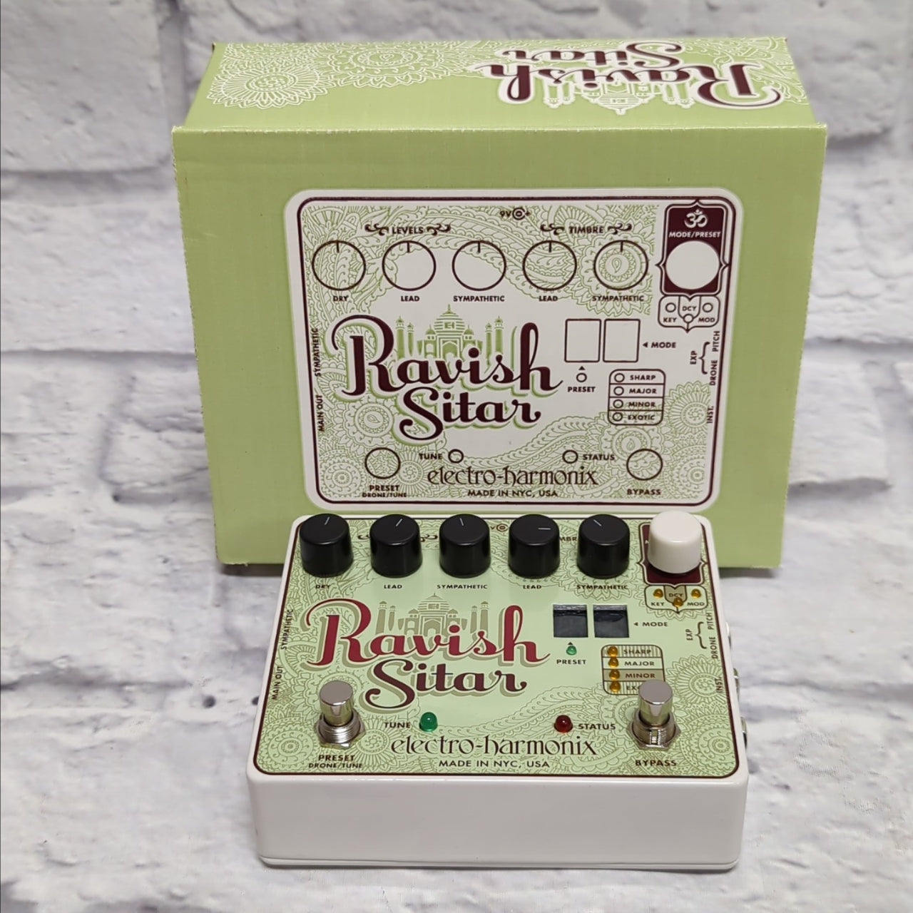 sitar effects pedal Electro-Harmonix Ravish Sitar Emulation Pedal