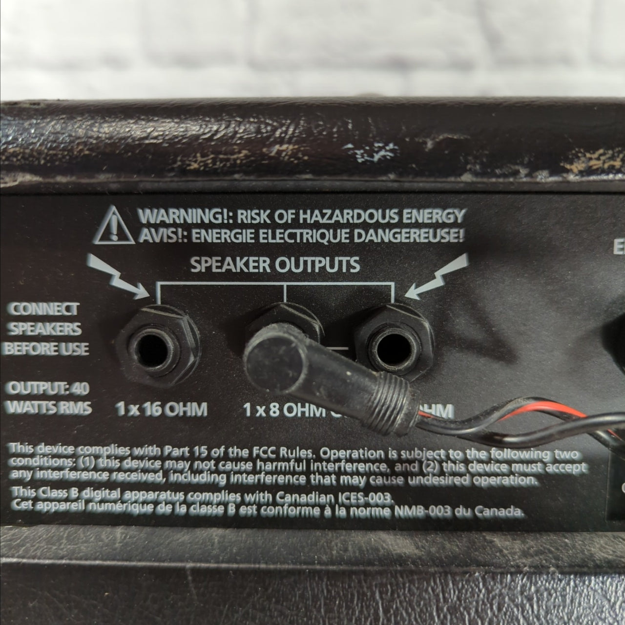 Blackstar HT CLUB 40 (clean channel out) Guitar Combo Amp