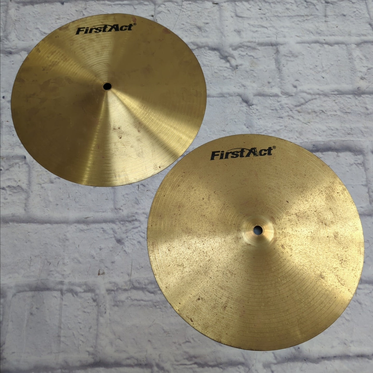 First Act Hi Hat Cymbal Pair