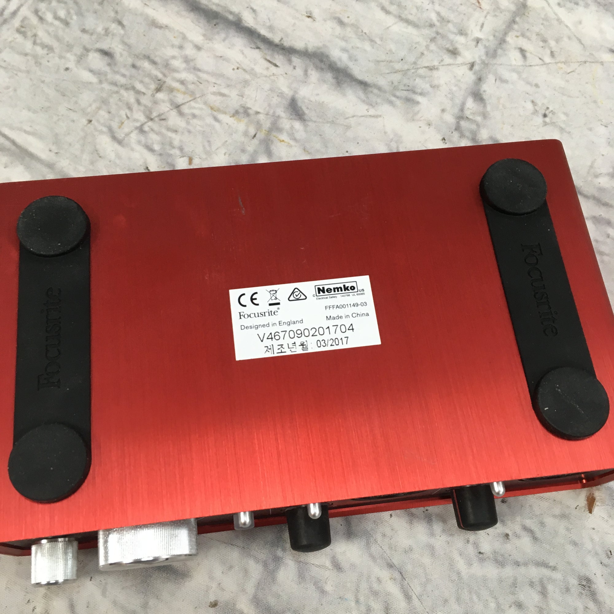 Focusrite Nemko Scarlett 2i2 USBインターフェース Focusrite Scarlett 2i2 (4th Gen) USB Audio Interface