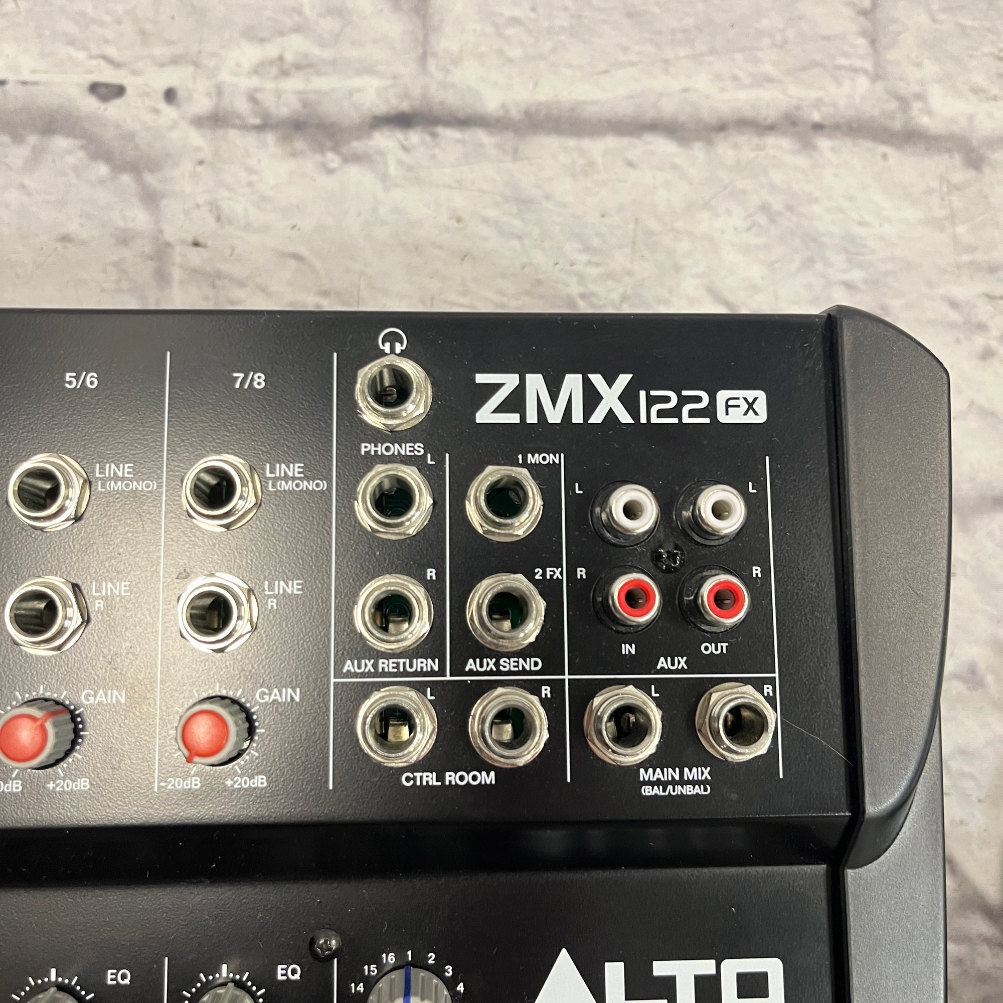 Alto ZMX122 FX Mixer - Evolution Music