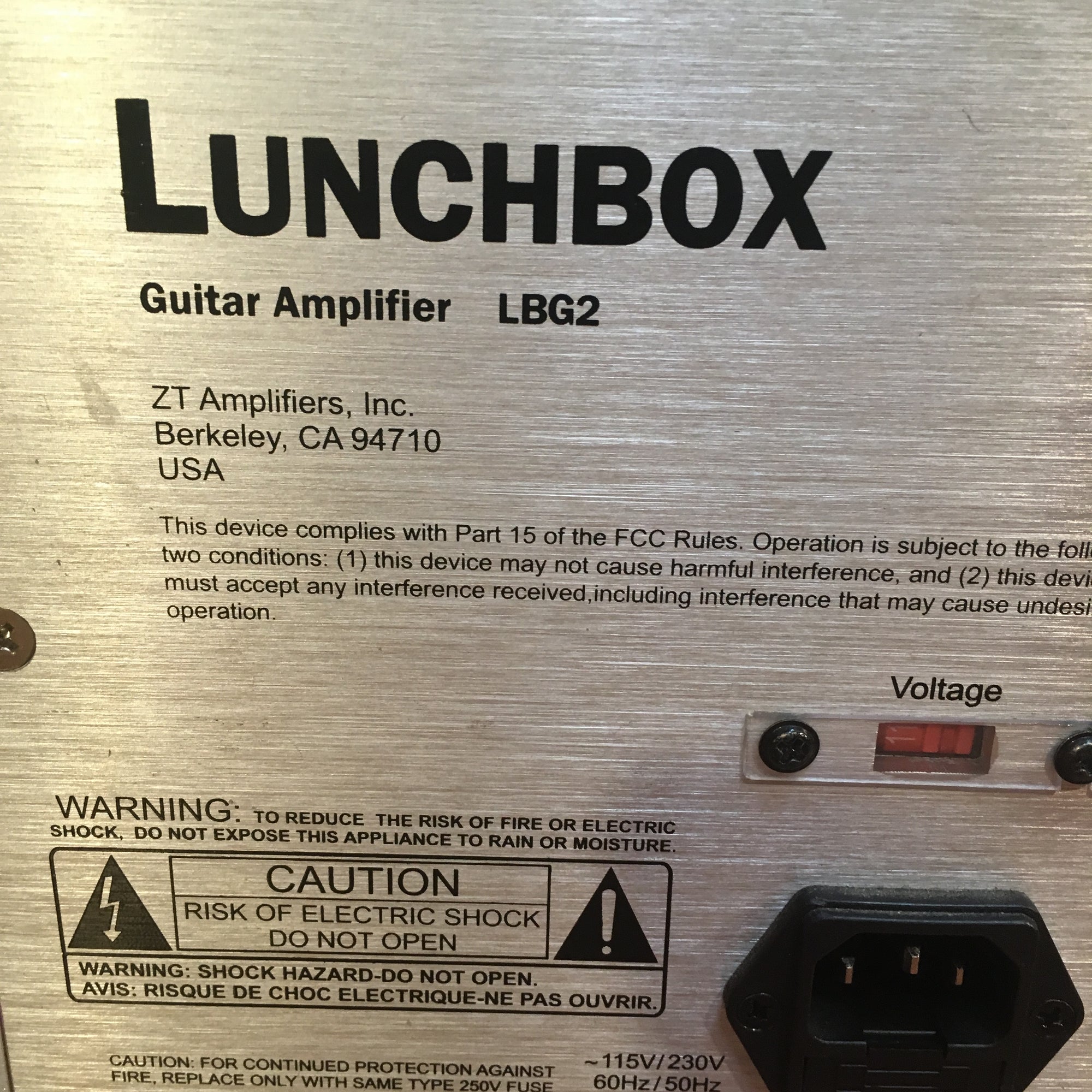 ZT LGB2 Lunchbox Guitar Combo - Evolution Music