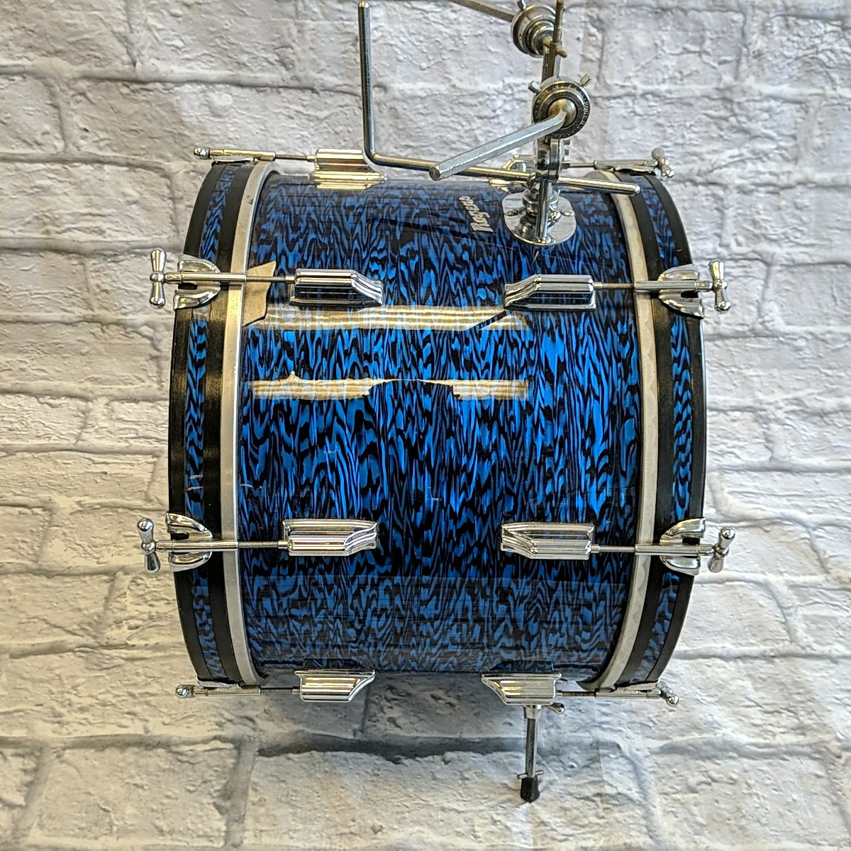 Rogers 4-Piece Holiday Drum Kit Blue Onyx