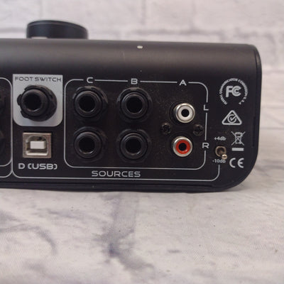 JBL M-Patch USB Active-1 Active Stereo Monitor Control w Talkback