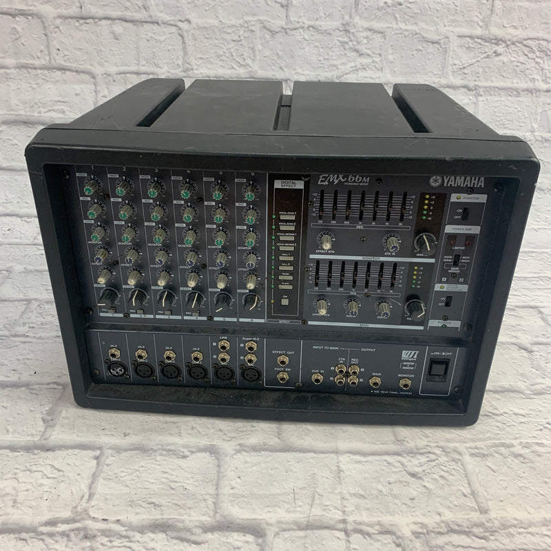 Yamaha EMX66M Powered Mixer Evolution Music