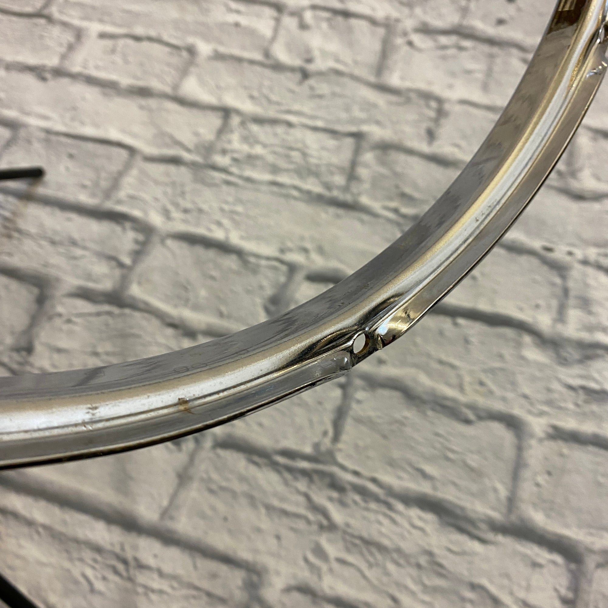 Unknown 16" 8-Hole Chrome Drum Hoop
