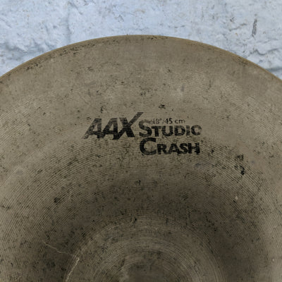 Sabian AAX 18" Studio Crash