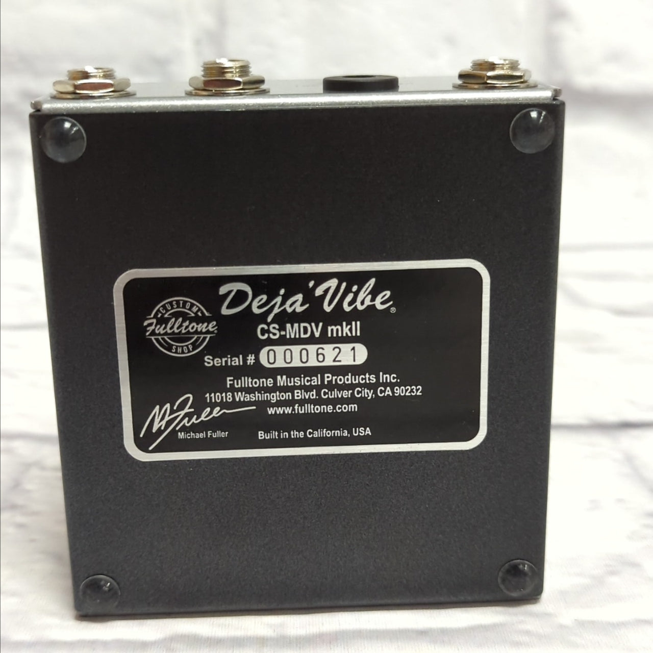 Fulltone Deja Vibe CS-MDV mkII