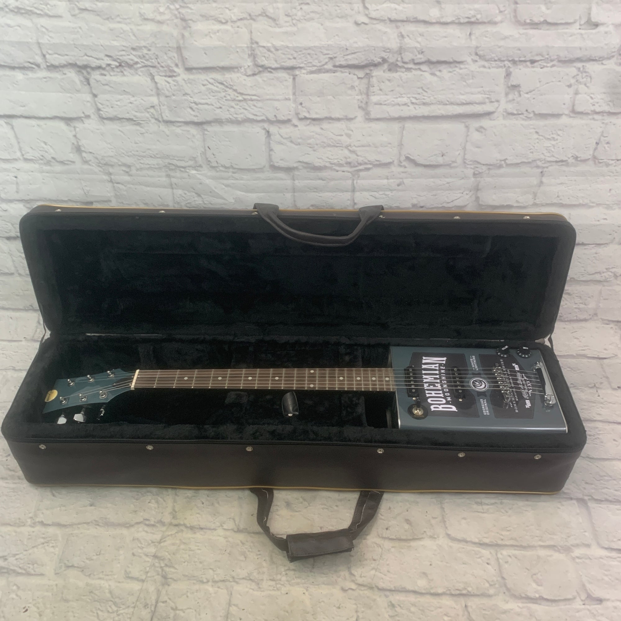 Bohemian Guitars Oil Can Moonshine Electric Guitar