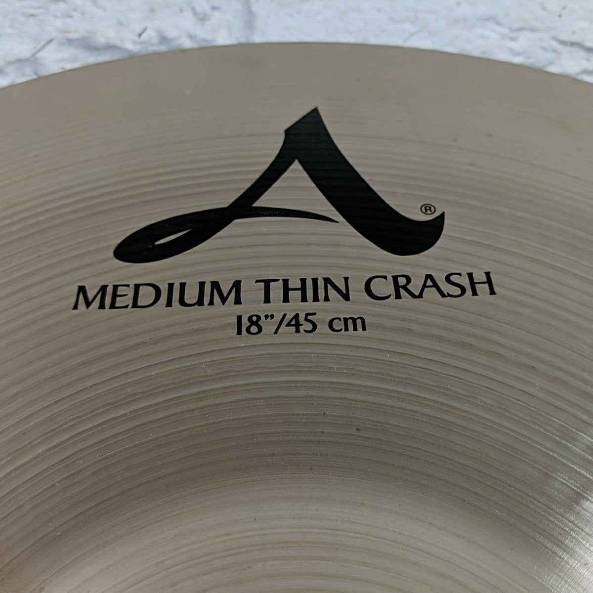 Zildjian Medium Thin 18 Crash Cymbal