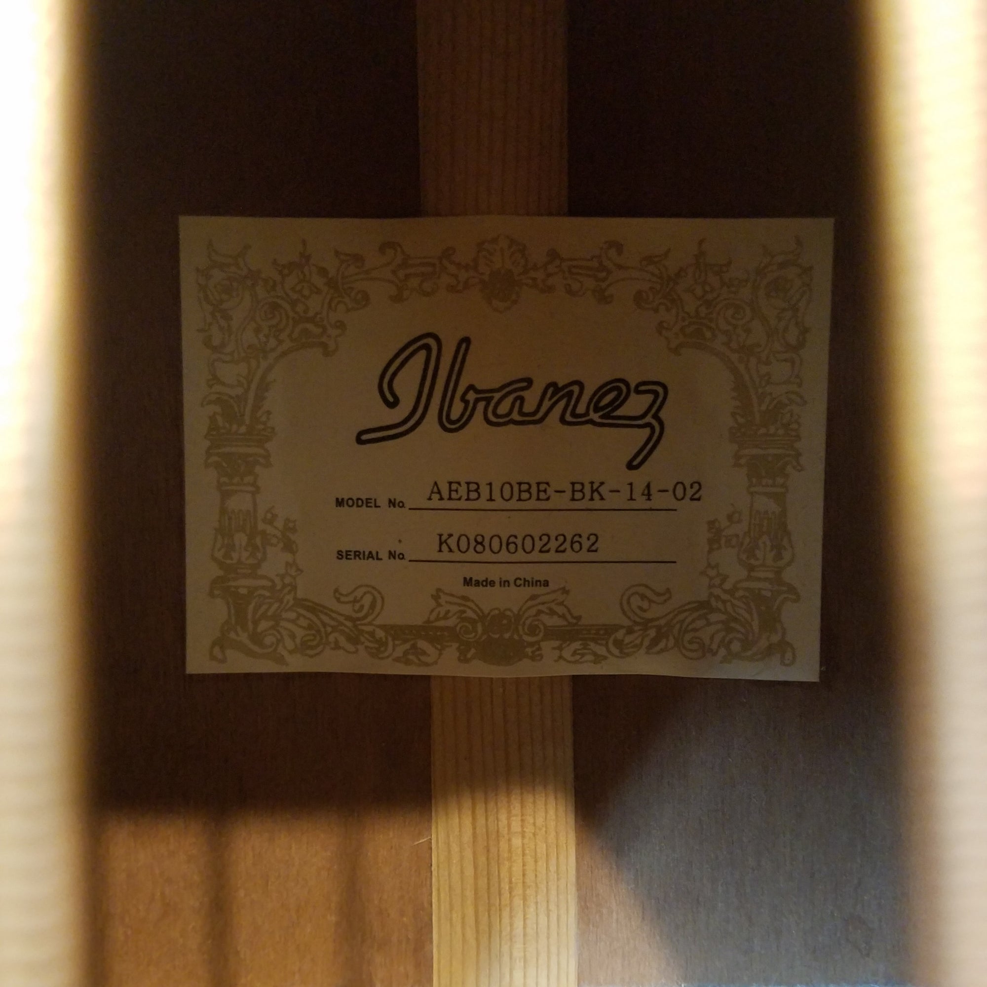 Ibanez AEB10BE Acoustic Bass