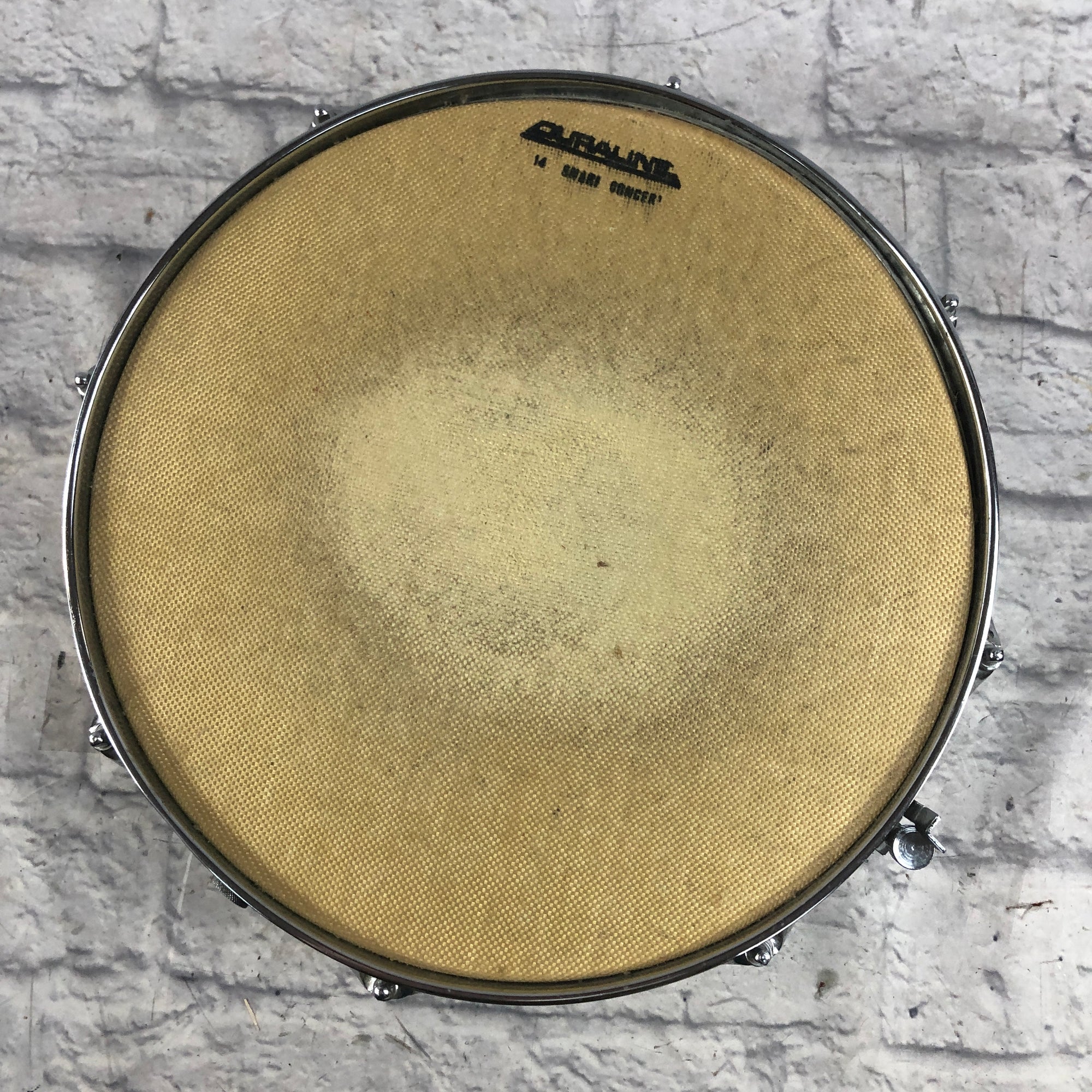 Ludwig 14 Acrolite Snare Drum Keystone Badge No Serial