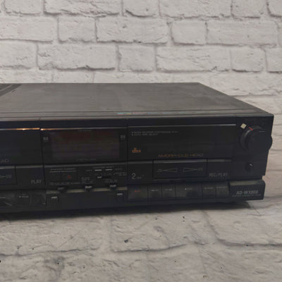Vintage 1988-89 Aiwa AD-WX808 Stereo Cassette Deck AS-IS