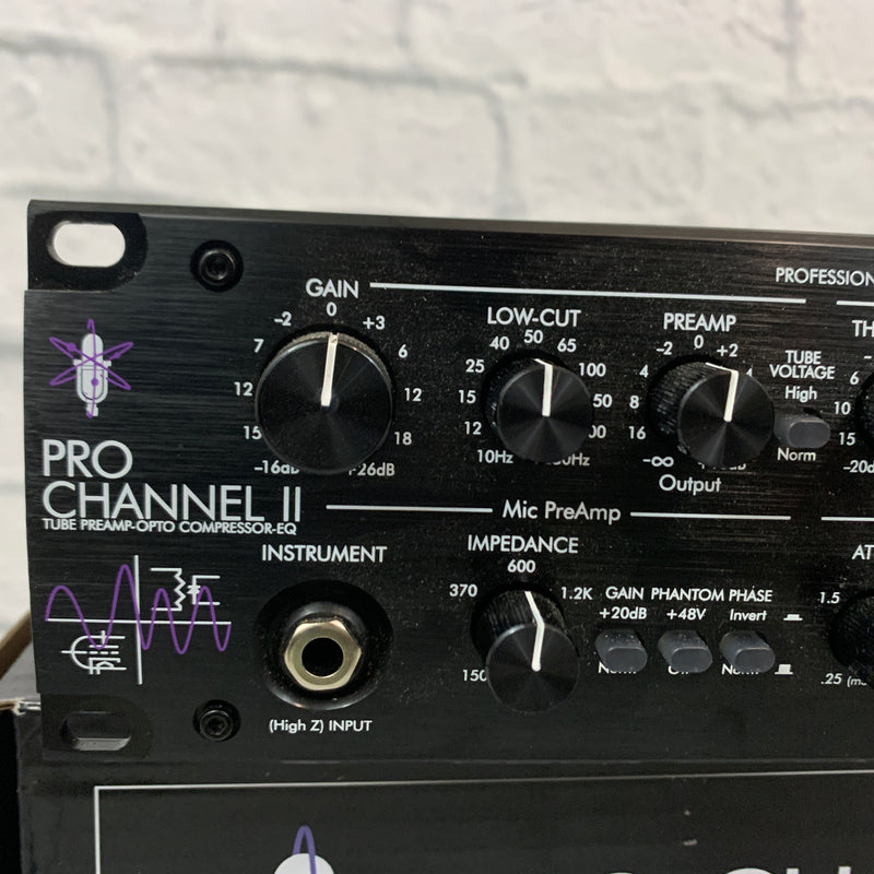 Art Pro Channel 2 Tube Preamp Compressor EQ - Evolution Music